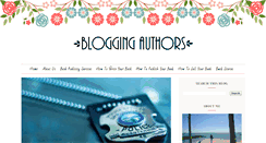 Desktop Screenshot of bloggingauthors.blogspot.com