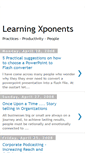 Mobile Screenshot of learningxponents.blogspot.com