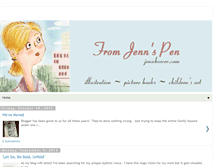 Tablet Screenshot of fromjenspen.blogspot.com