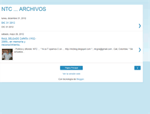 Tablet Screenshot of ntcarchivos.blogspot.com