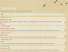 Tablet Screenshot of ditchmydebt.blogspot.com