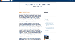 Desktop Screenshot of journeyofaperpetualstudent.blogspot.com