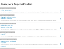 Tablet Screenshot of journeyofaperpetualstudent.blogspot.com