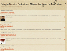 Tablet Screenshot of gastronomiasanjuan.blogspot.com