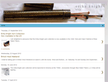 Tablet Screenshot of knightkraft.blogspot.com
