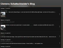 Tablet Screenshot of clemens-schattschneider.blogspot.com