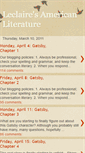 Mobile Screenshot of leclaireamericanlit1011.blogspot.com