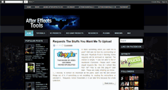 Desktop Screenshot of after-effects-tools.blogspot.com