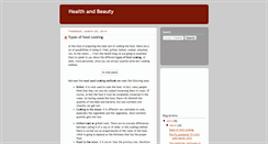 Desktop Screenshot of lhealthandbeautyh.blogspot.com