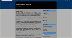 Desktop Screenshot of elmundobursatilchile.blogspot.com