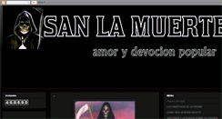 Desktop Screenshot of milagrosdelsenorsanlamuerte.blogspot.com