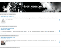 Tablet Screenshot of dsportmotorcycle.blogspot.com