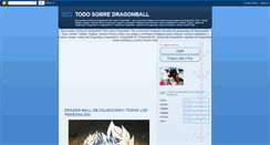 Desktop Screenshot of dragonballelblog.blogspot.com