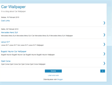 Tablet Screenshot of carwallpaperphotos.blogspot.com