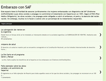 Tablet Screenshot of embarazoconsaf.blogspot.com