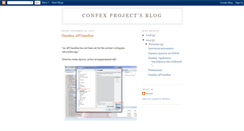 Desktop Screenshot of confex.blogspot.com