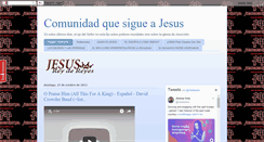 Desktop Screenshot of comunidadquesigueajesus.blogspot.com