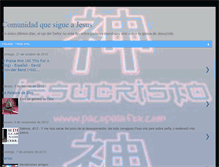 Tablet Screenshot of comunidadquesigueajesus.blogspot.com
