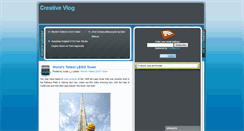 Desktop Screenshot of creativevlog.blogspot.com