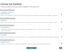 Tablet Screenshot of erreur-humaine.blogspot.com