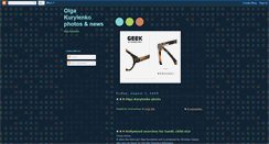 Desktop Screenshot of olga-kurylenko-photos.blogspot.com