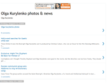 Tablet Screenshot of olga-kurylenko-photos.blogspot.com