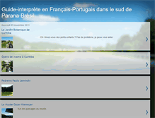 Tablet Screenshot of curitibainterprete.blogspot.com