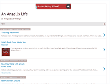 Tablet Screenshot of anangellslife.blogspot.com