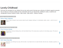 Tablet Screenshot of lovely-childhood.blogspot.com
