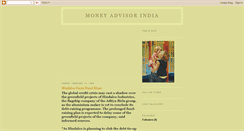 Desktop Screenshot of moneyadvisorindia.blogspot.com