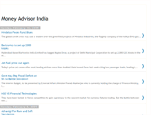 Tablet Screenshot of moneyadvisorindia.blogspot.com