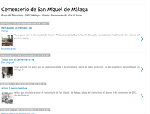 Tablet Screenshot of cementeriosanmiguel.blogspot.com