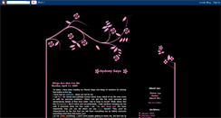 Desktop Screenshot of mysydneysays.blogspot.com