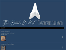 Tablet Screenshot of benchallen.blogspot.com