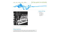 Desktop Screenshot of nohayquien.blogspot.com