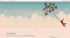 Desktop Screenshot of extrapositivepromises.blogspot.com