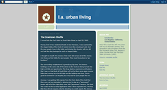 Desktop Screenshot of laurbanliving.blogspot.com