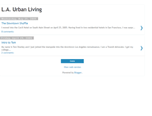 Tablet Screenshot of laurbanliving.blogspot.com