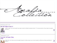 Tablet Screenshot of amalia-collections.blogspot.com