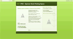 Desktop Screenshot of ifsc-parking.blogspot.com