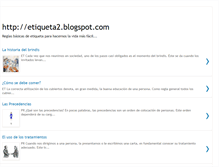 Tablet Screenshot of etiqueta2.blogspot.com