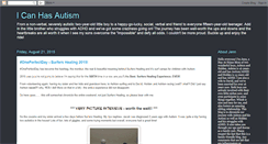 Desktop Screenshot of icanhasautism.blogspot.com