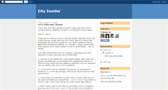 Desktop Screenshot of insideacity.blogspot.com