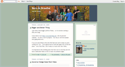 Desktop Screenshot of borntobreathe.blogspot.com