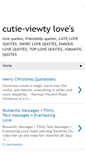 Mobile Screenshot of cutie-viewty-love.blogspot.com
