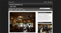 Desktop Screenshot of kostaskitchenasheville.blogspot.com