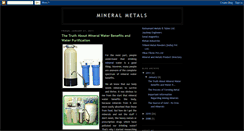 Desktop Screenshot of mineralmetals.blogspot.com