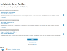 Tablet Screenshot of inflatablejumpcastles.blogspot.com