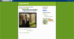 Desktop Screenshot of mejoratuvida-saludyexito.blogspot.com