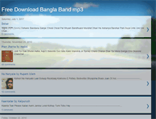 Tablet Screenshot of banglabandmp3.blogspot.com